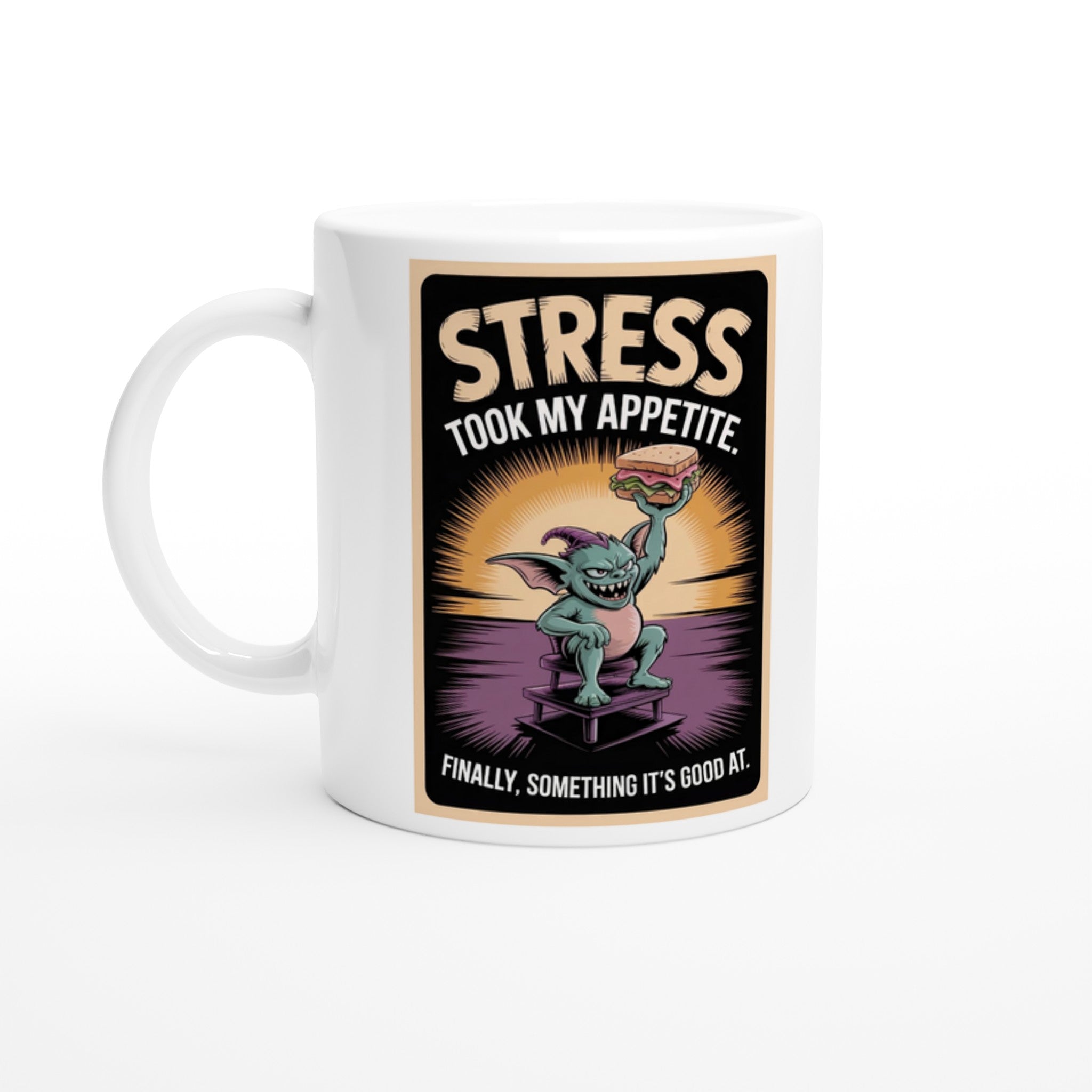 Stress Took My Appetite. Finally, Something It's Good At.