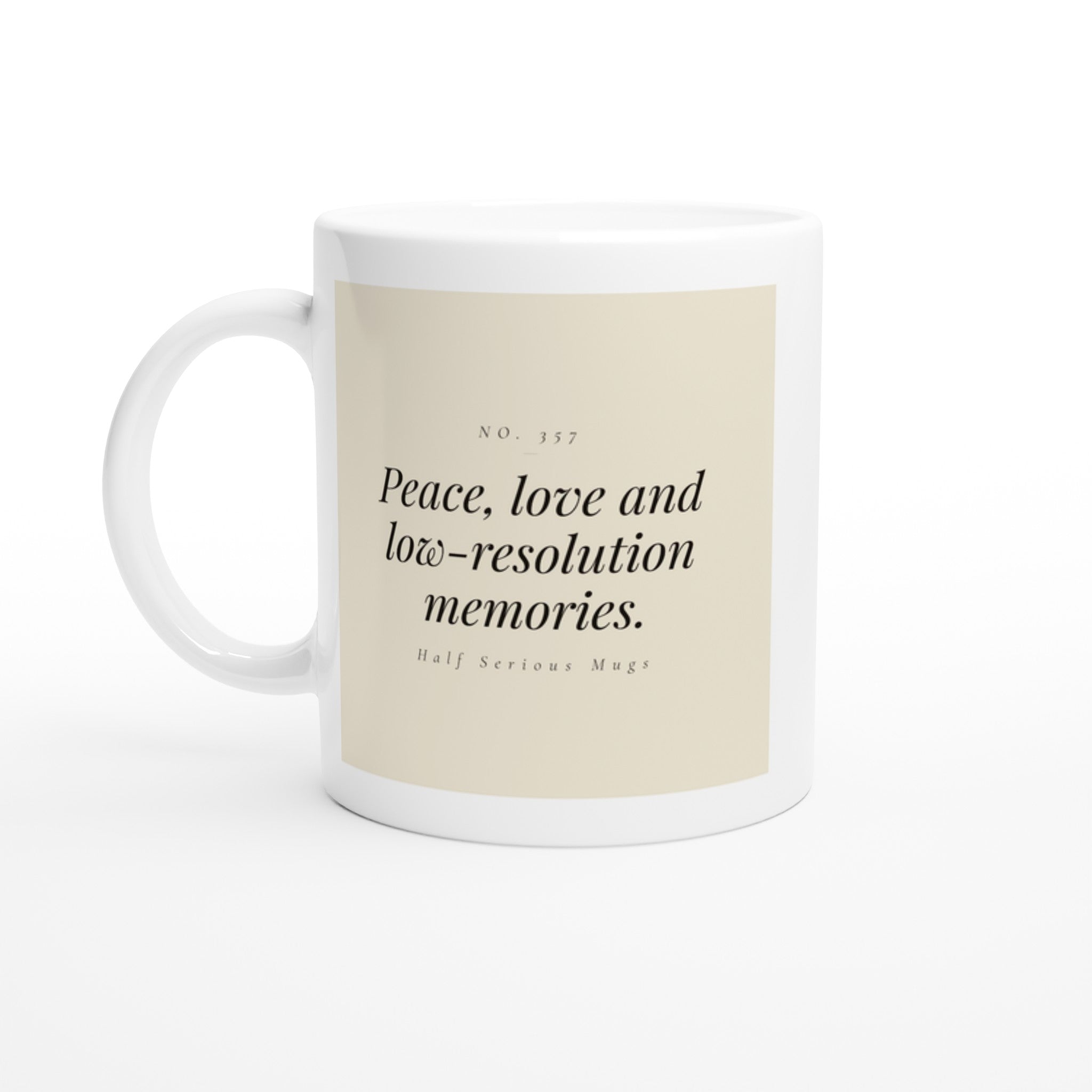 Peace, Love, and Low-resolution Memories