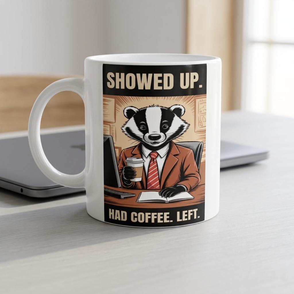 Showed Up. Had Coffee. Left.