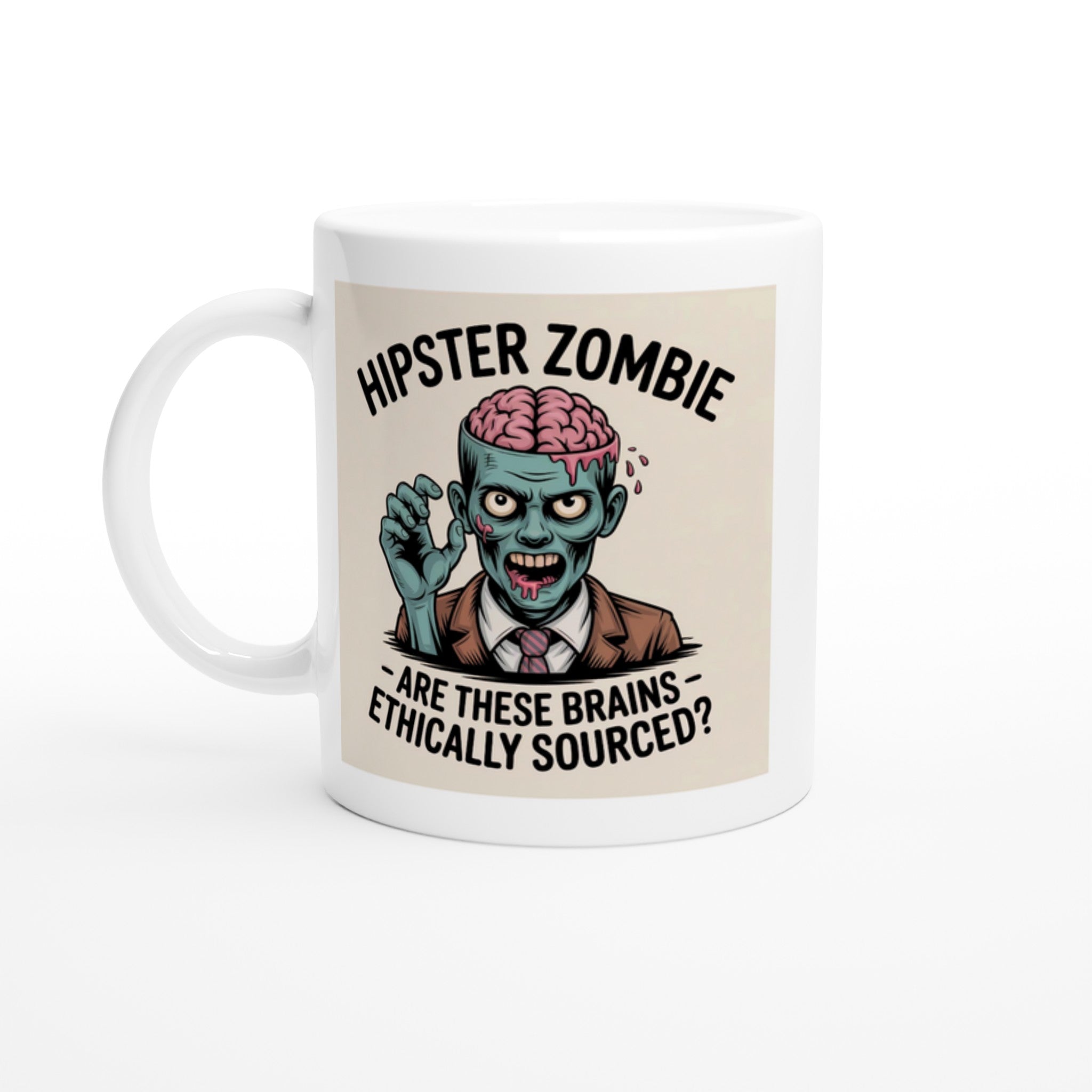 Hipster Zombie: Are These Brains Ethically Sourced?