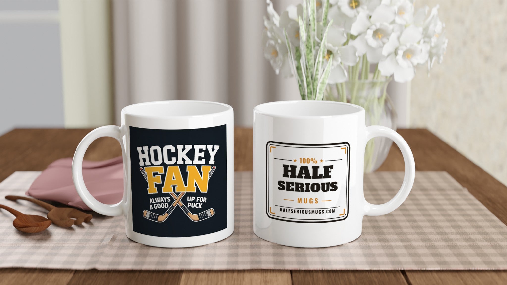Hockey Fan — Always Up for a Good Puck