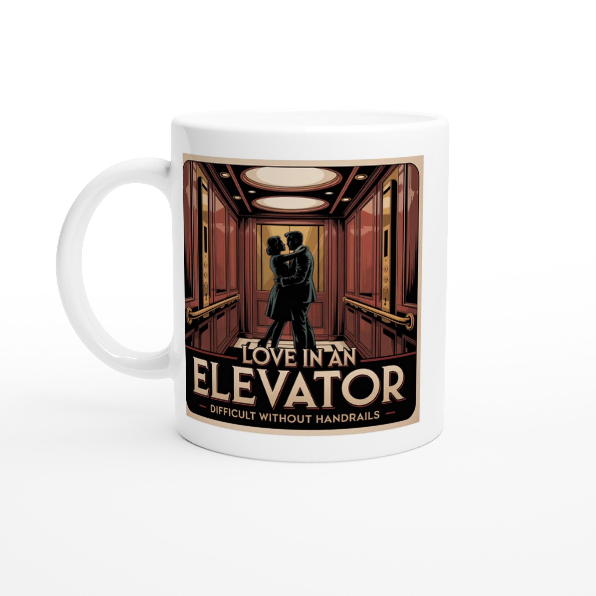Love in an Elevator — Difficult Without Handrails
