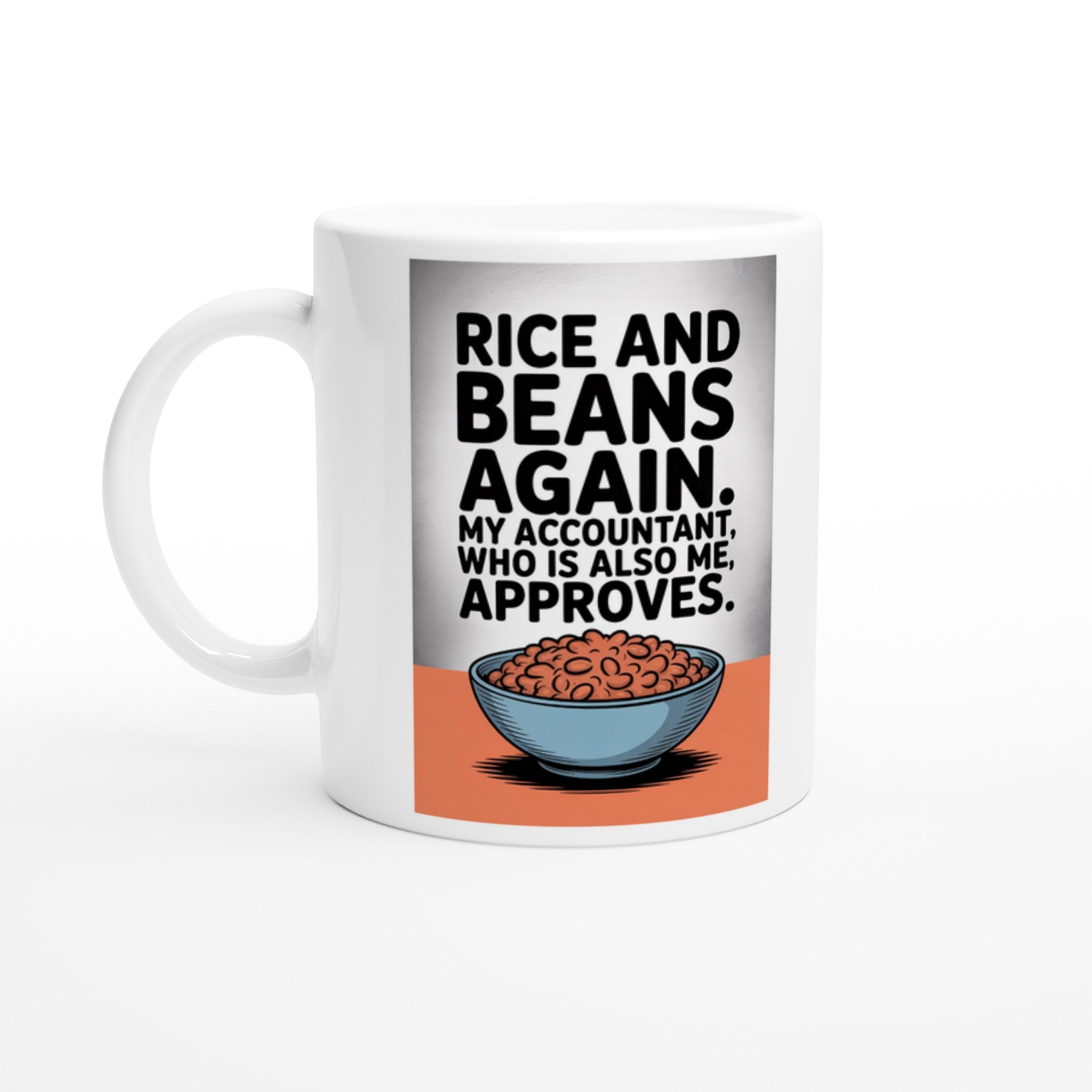 Rice and Beans Again. My Accountant, Who Is Also Me, Approves.