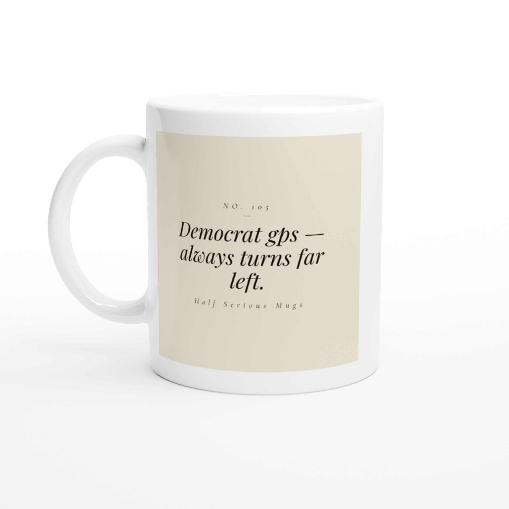 Democrat GPS — Always Turns Far Left