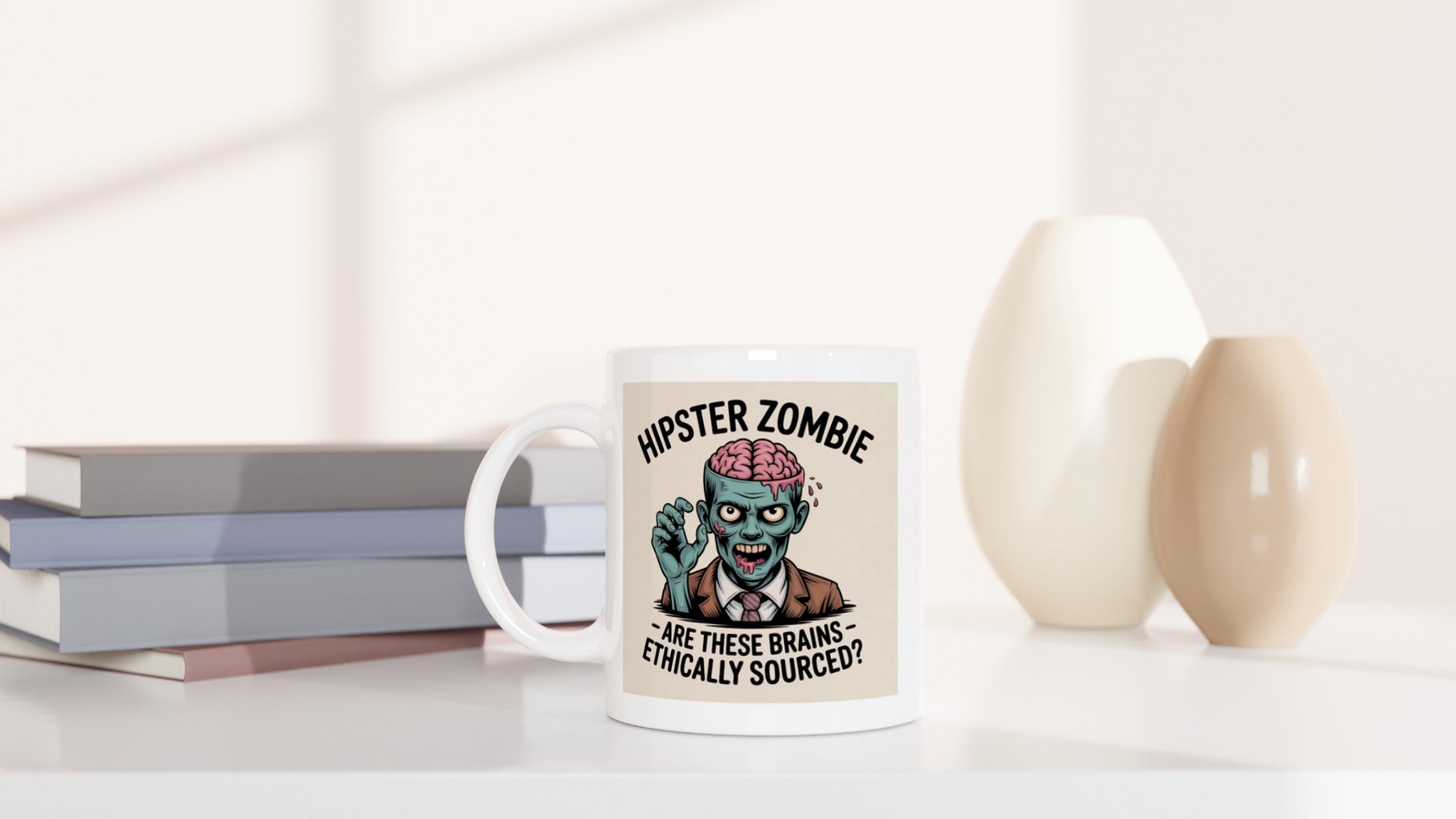 Hipster Zombie: Are These Brains Ethically Sourced?