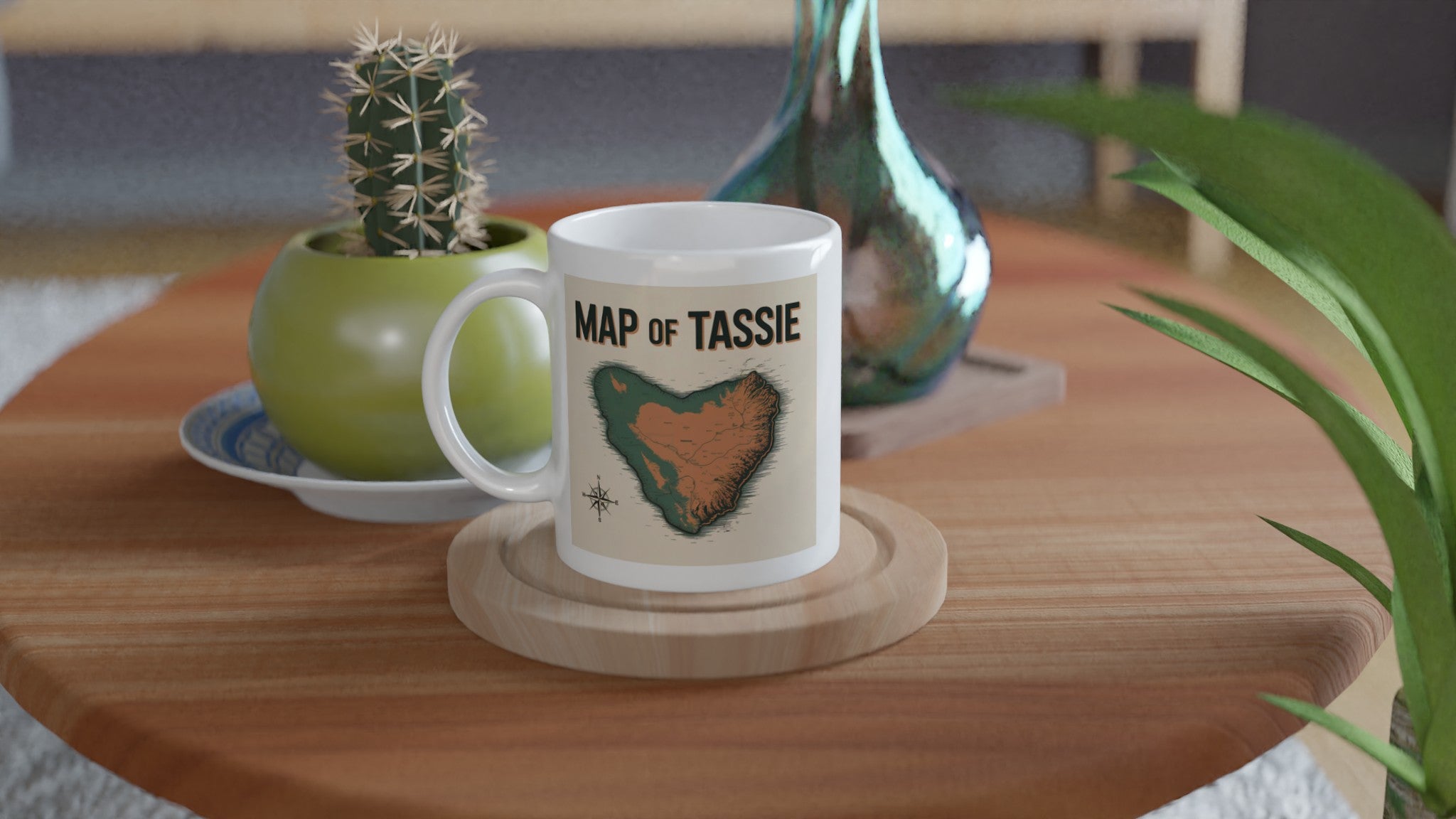 Map of Tassie