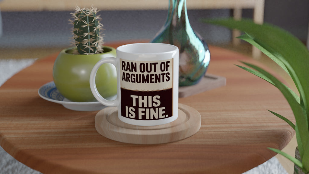 Ran Out of Arguments. This Is Fine.