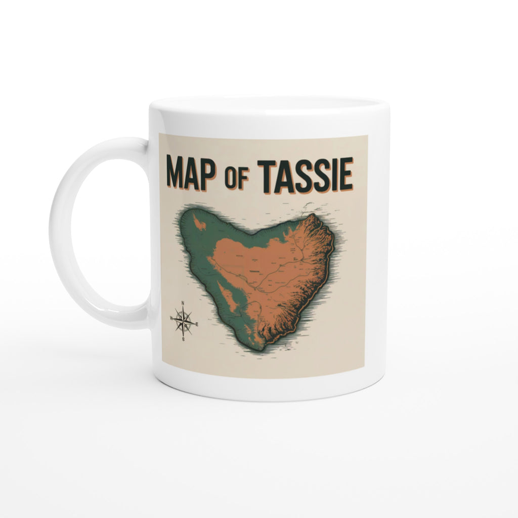 Map of Tassie