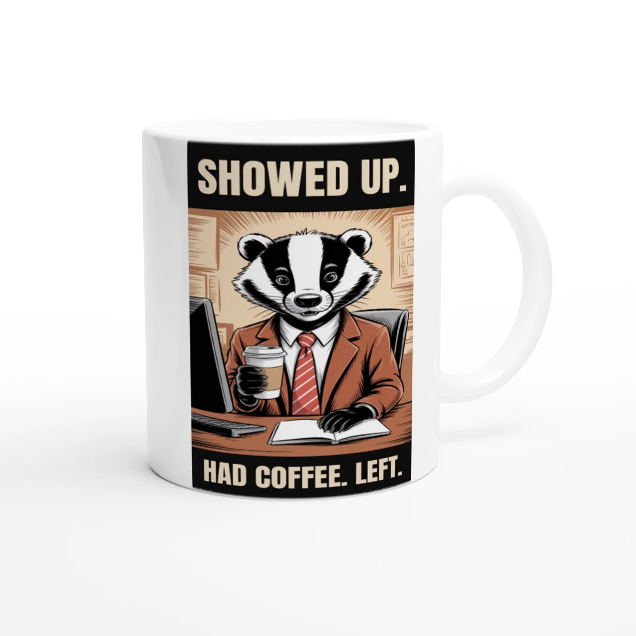 Showed Up. Had Coffee. Left.