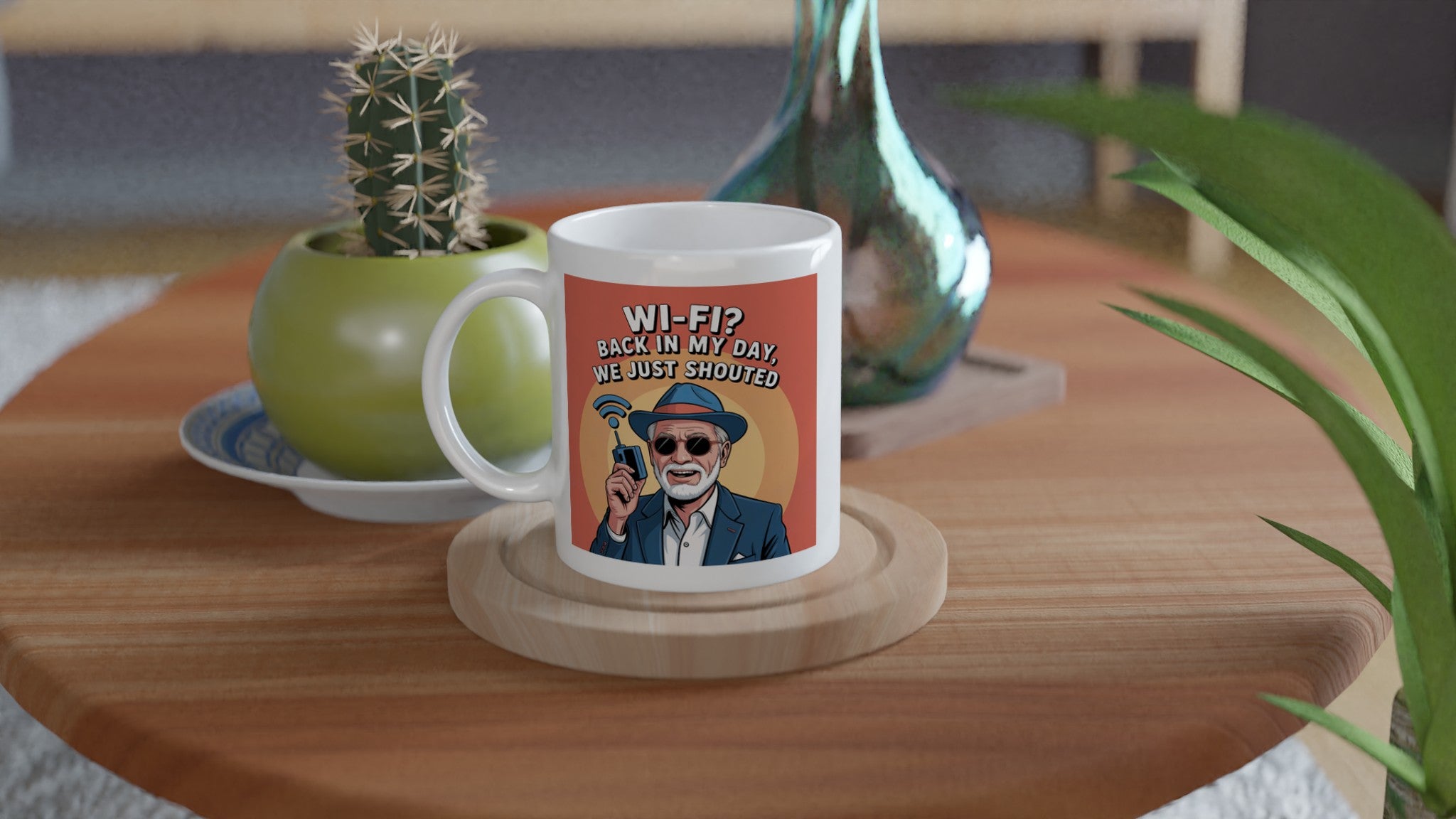Wi-Fi? Back in My Day, We Just Shouted