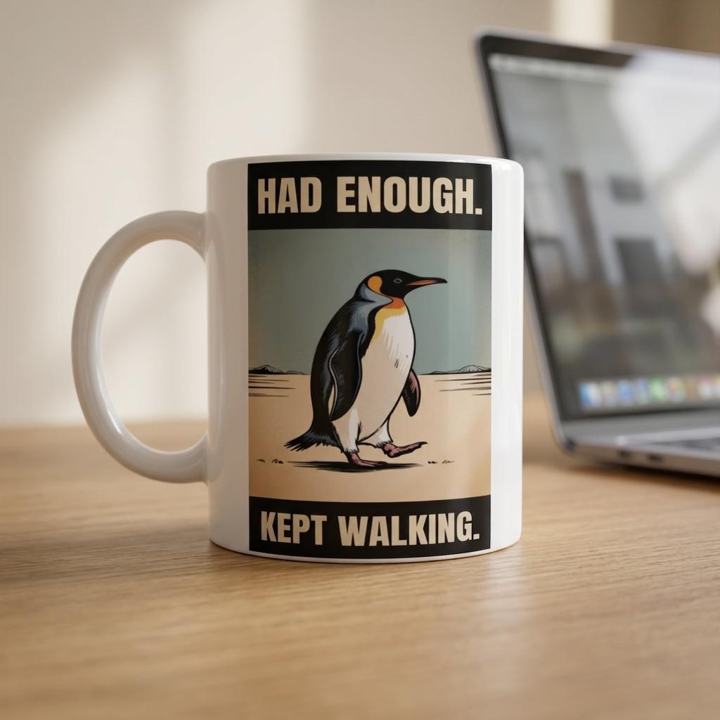 Had Enough. Kept Walking.