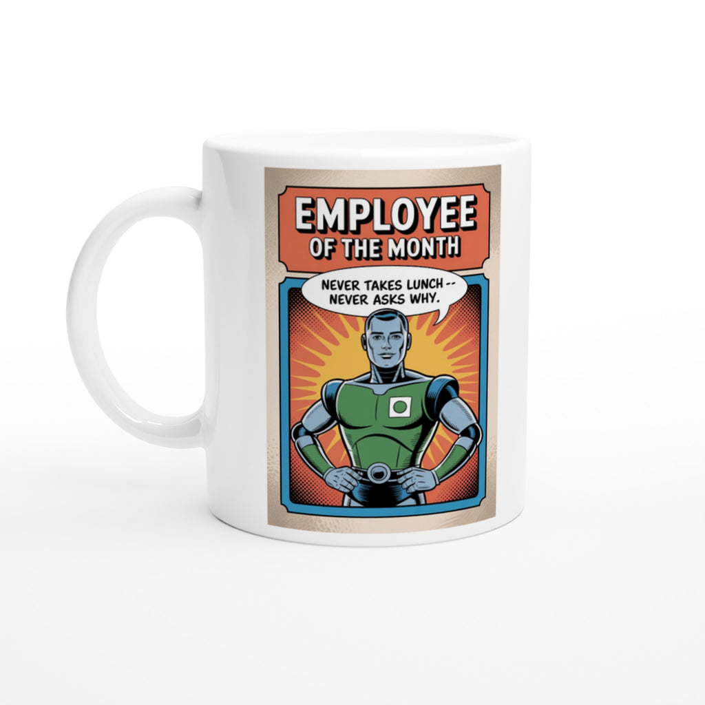 Employee of the Month. Never Takes Lunch. Never Asks Why.