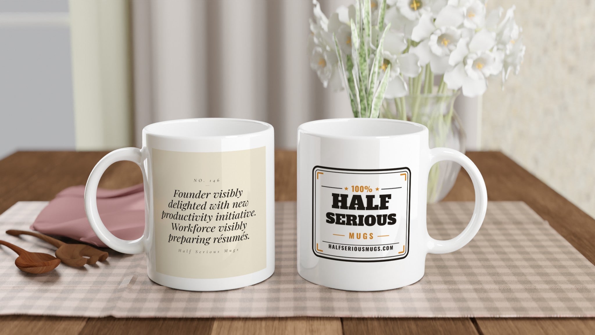 Founder Visibly Delighted with New Productivity Initiative. Workforce Visibly Preparing Résumés.