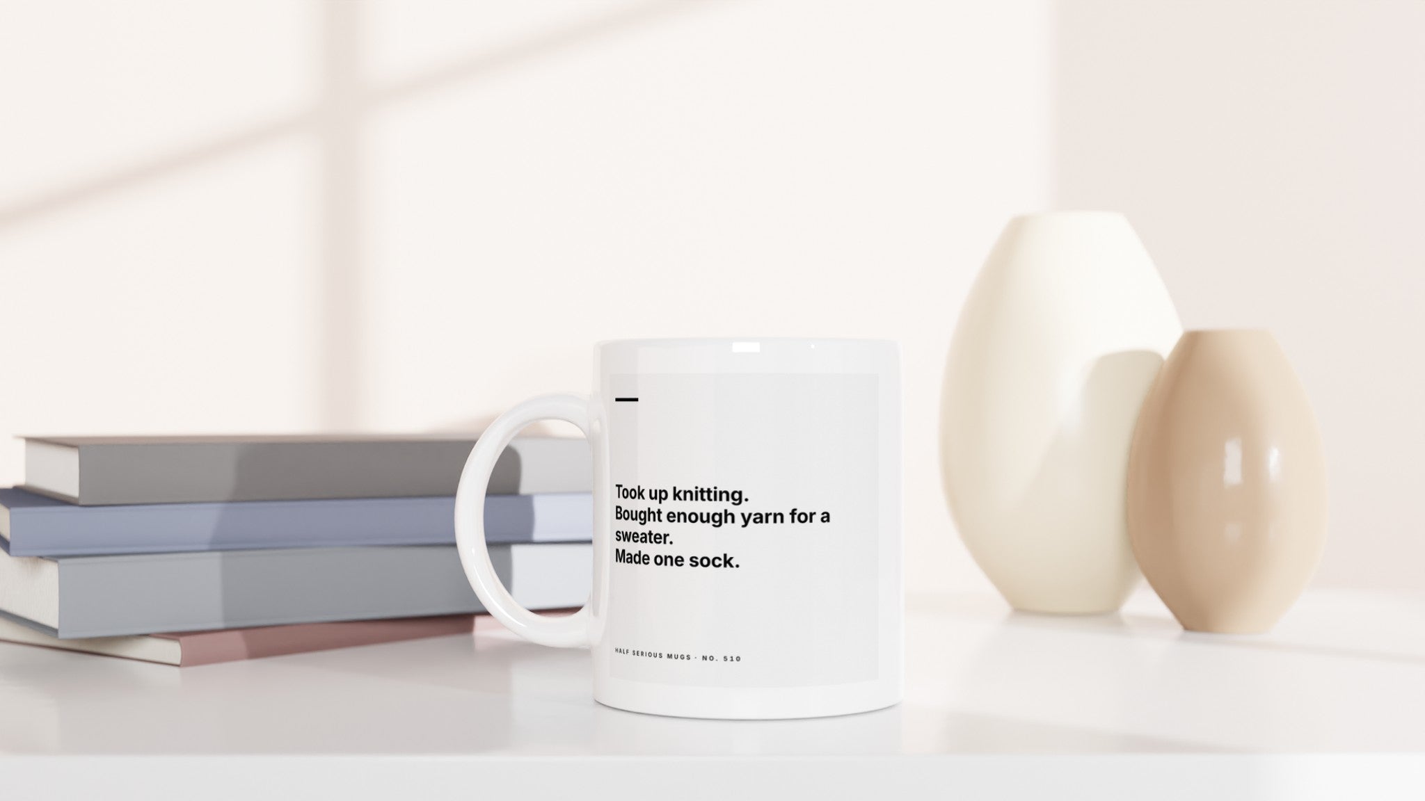 Took Up Knitting. Bought Enough Yarn for a Sweater. Made One Sock.