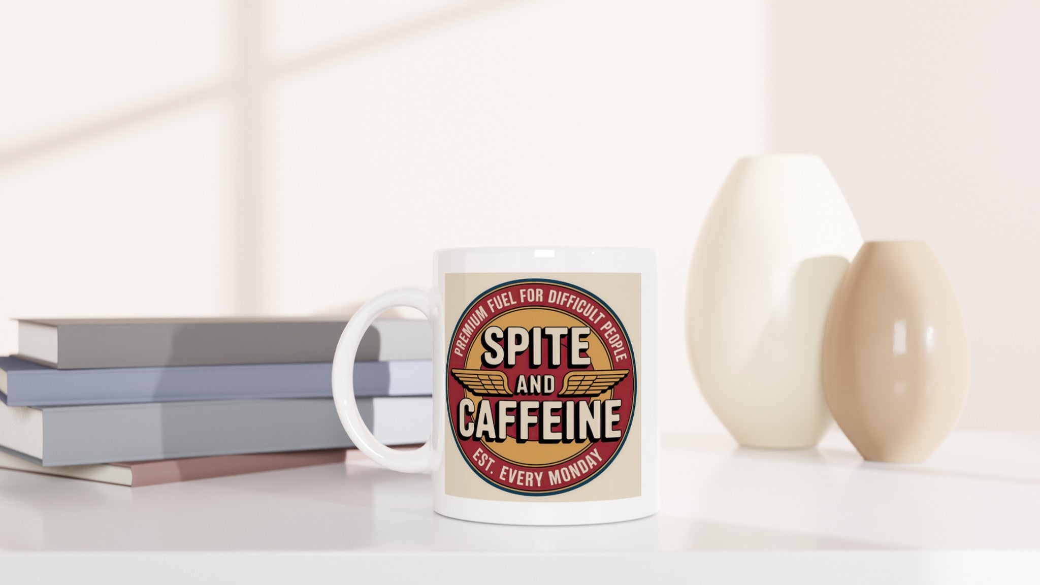 Spite and Caffeine: Premium Fuel for Difficult People, Est. Every Monday
