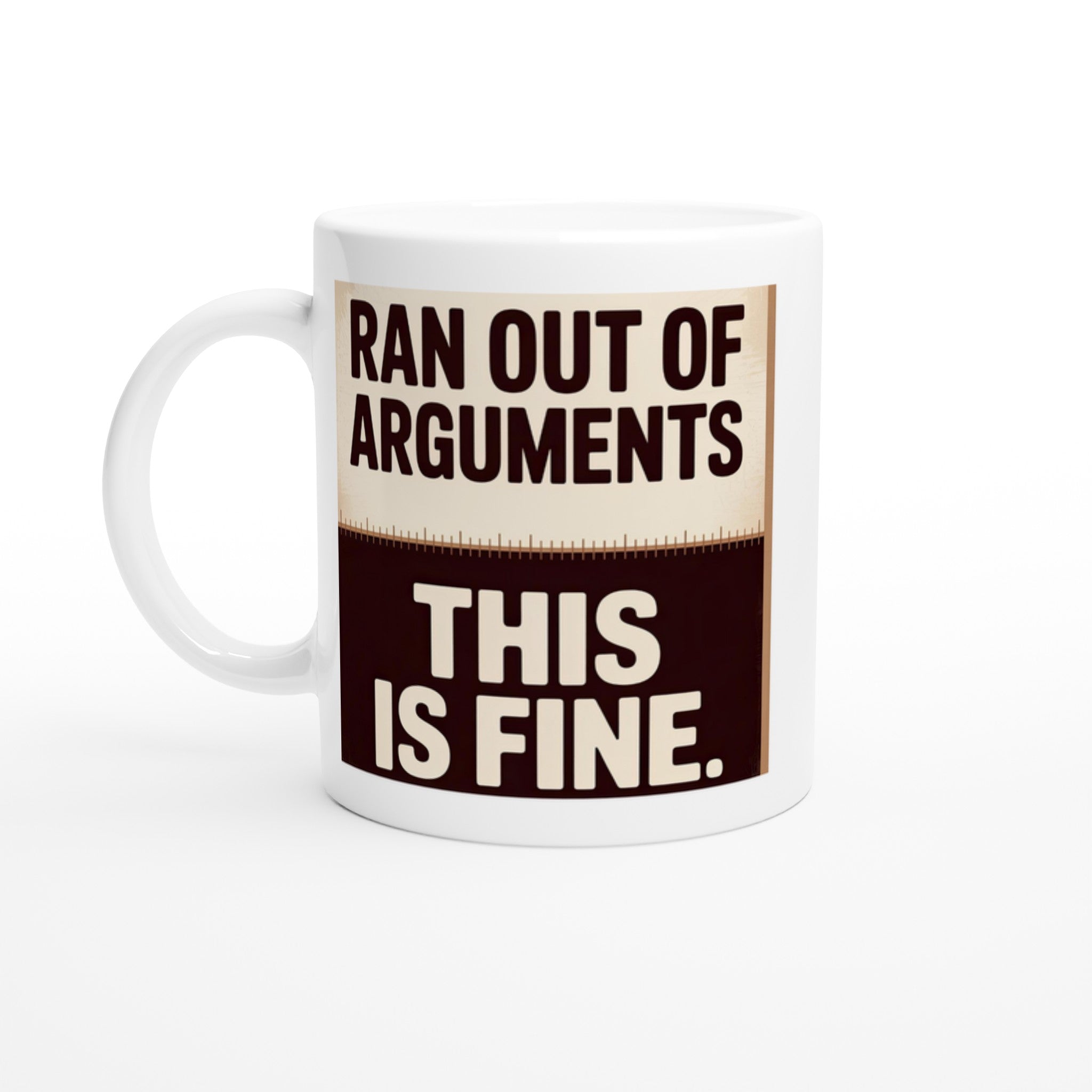 Ran Out of Arguments. This Is Fine.