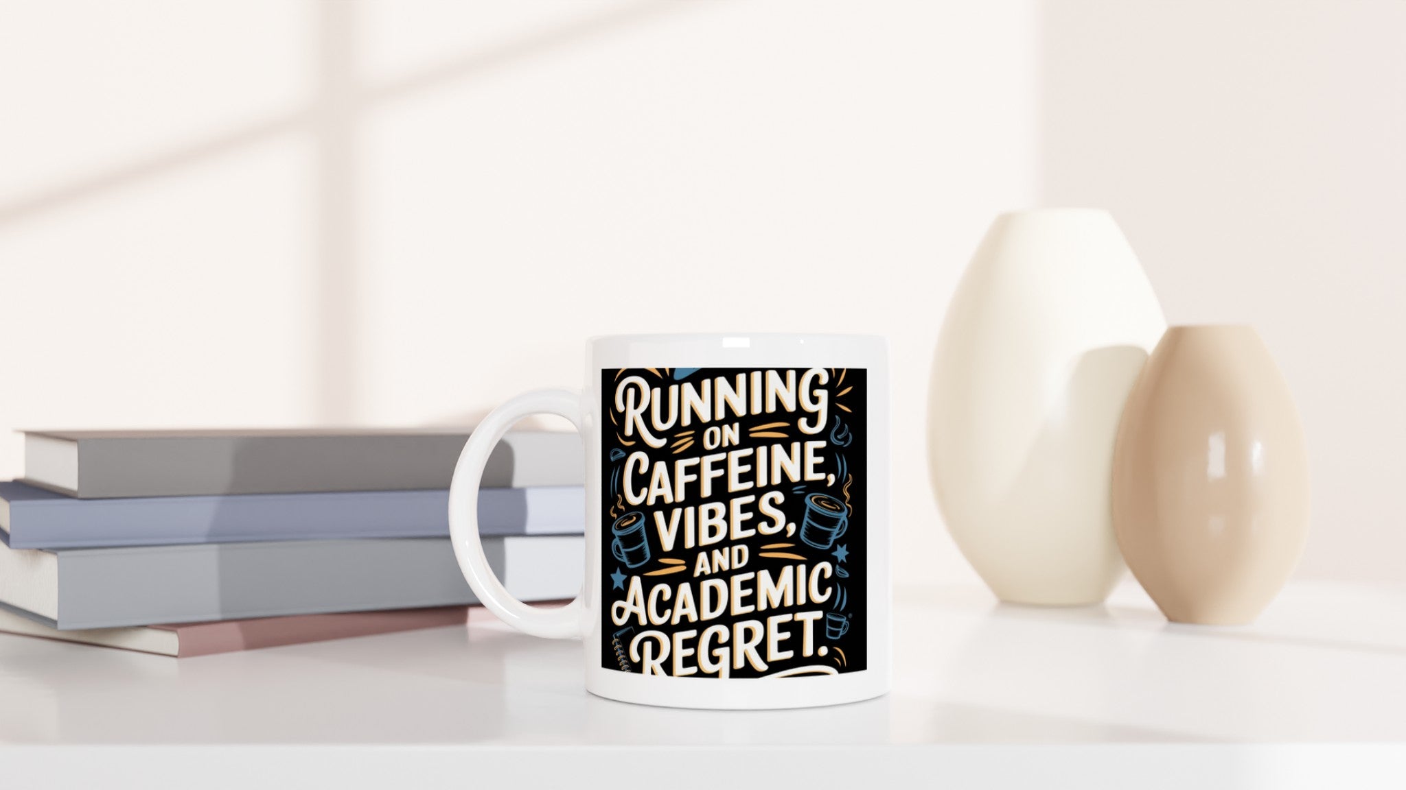 Running on Caffeine, Vibes, and Academic Regret