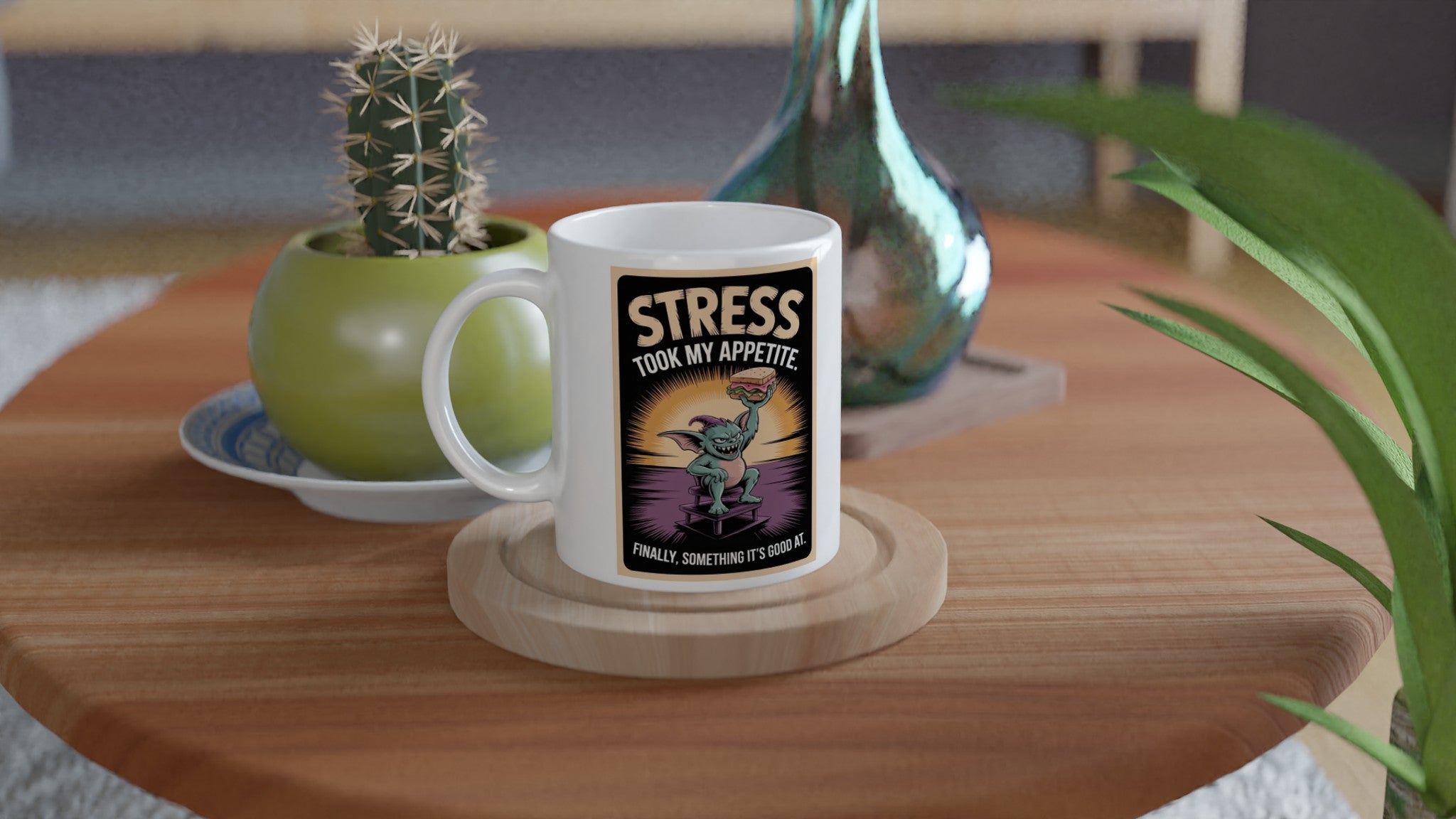 Stress Took My Appetite. Finally, Something It's Good At.