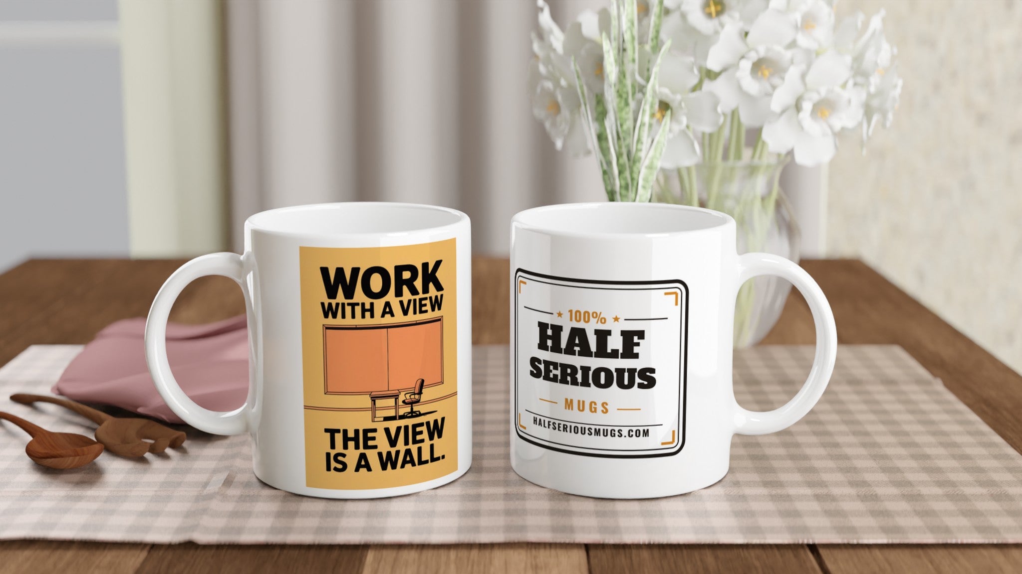 Work With a View. The View Is a Wall.