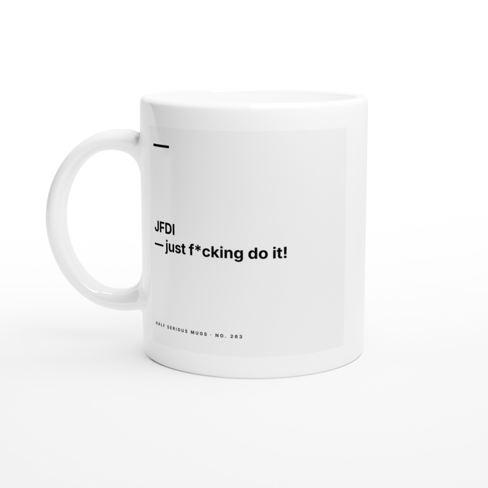 JFDI — Just F*cking Do It!