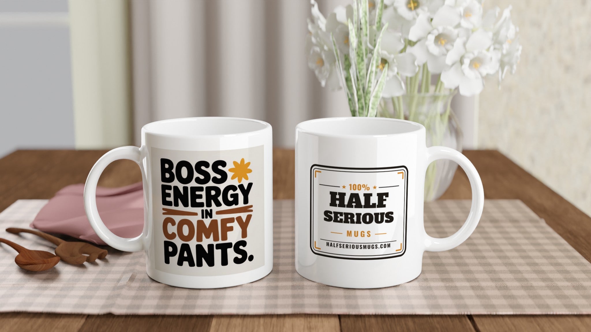 BOSS ENERGY IN COMFY PANTS
