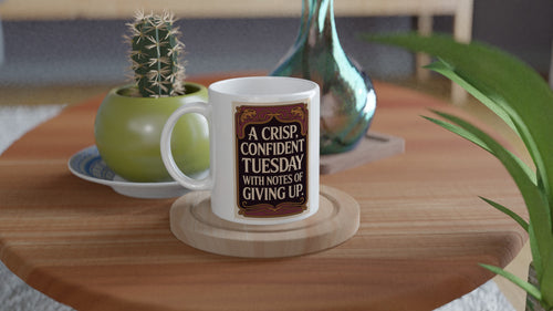 A Crisp, Confident Tuesday With Notes of Giving Up.