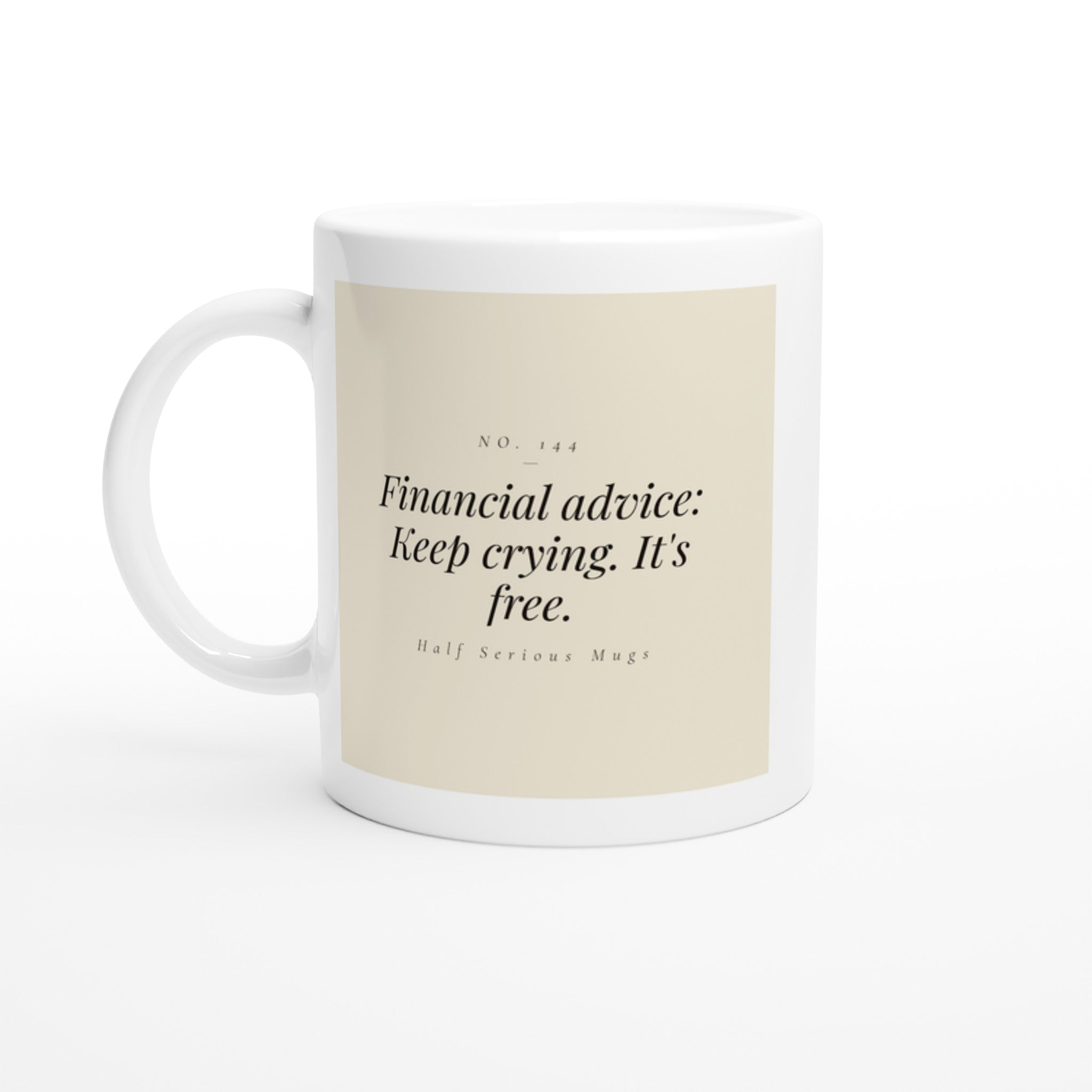 Financial Advice: Keep Crying. It's Free